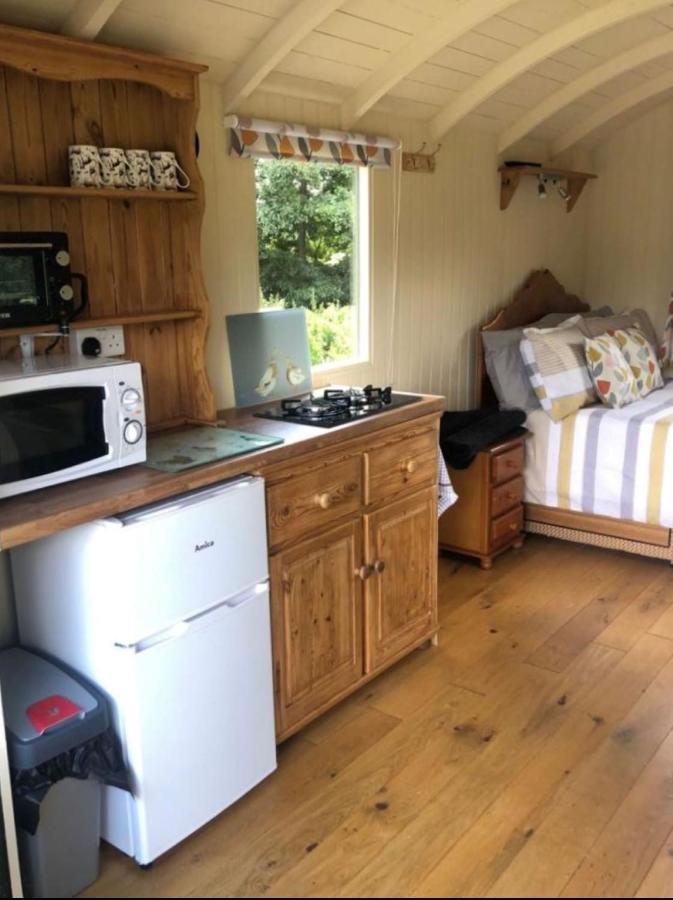 Charming Tranquil Shepherds Hut With Lakeside Balcony 'Roach' Uckfield Exterior foto